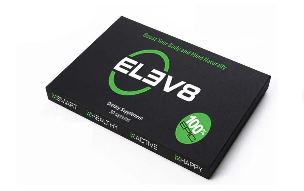 продукт Elev8 в коробке